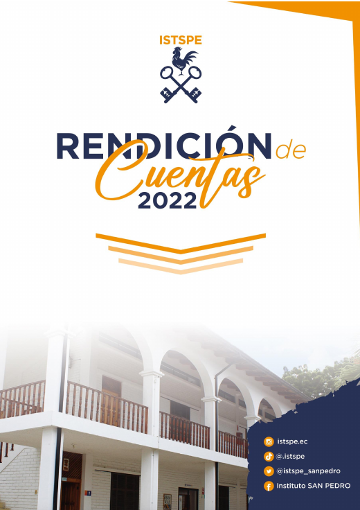 Portada de rendición de cuentas 2022