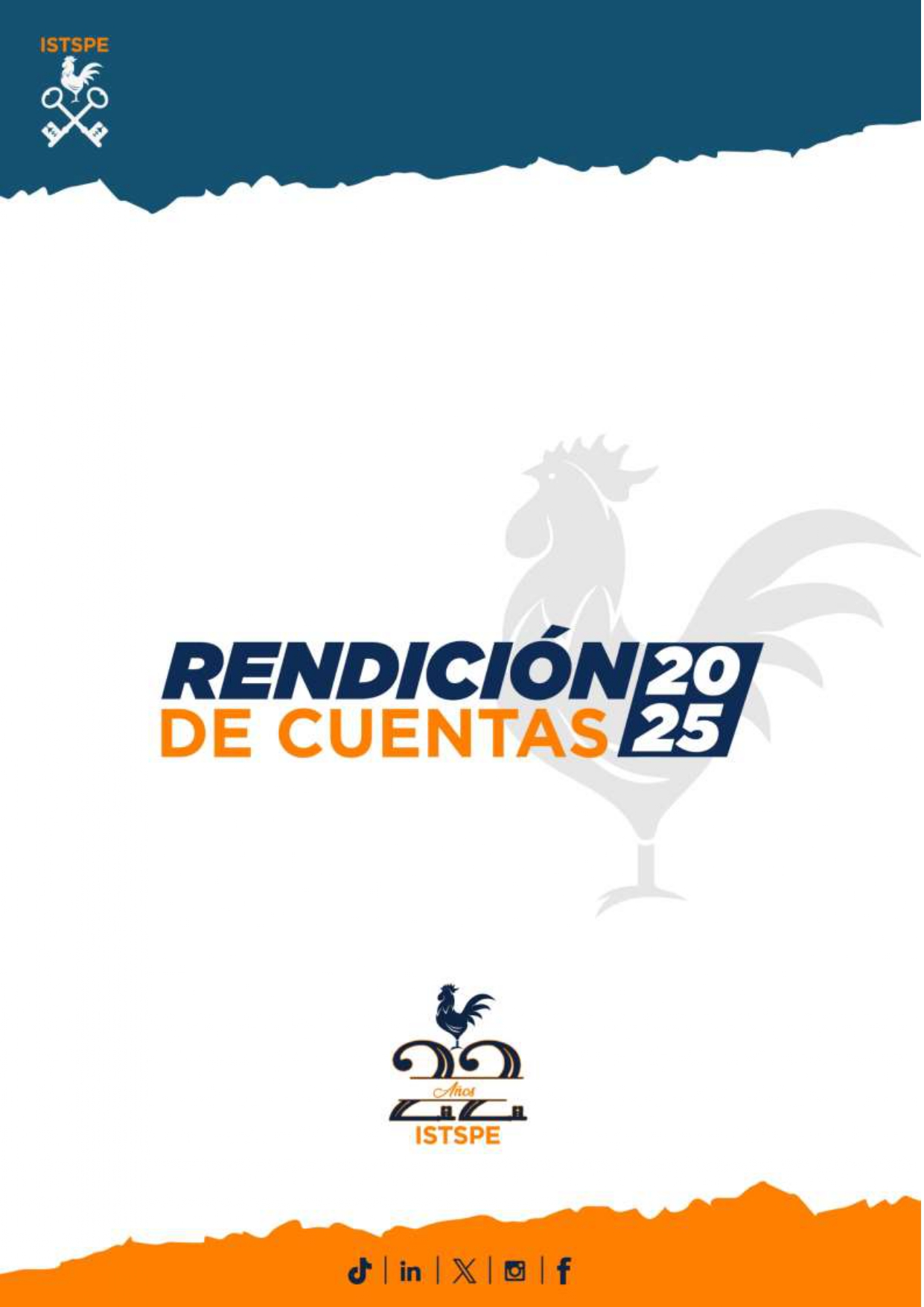 Portada de rendición de cuentas 2025